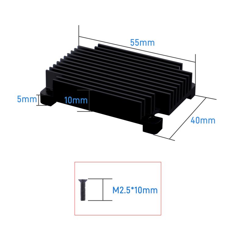 Passive Heatsink for Raspberry Pi CM5