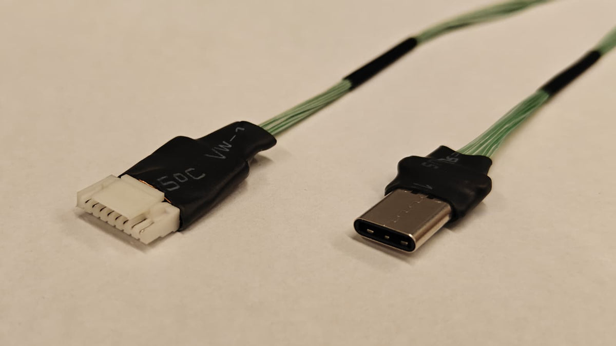 USB3 to JST-GH MicroCoax Cable Adapter