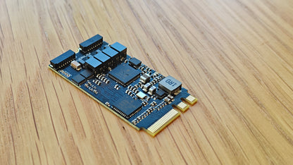 Portus - M.2 Key A/E Ethernet, UART & USB expansion module