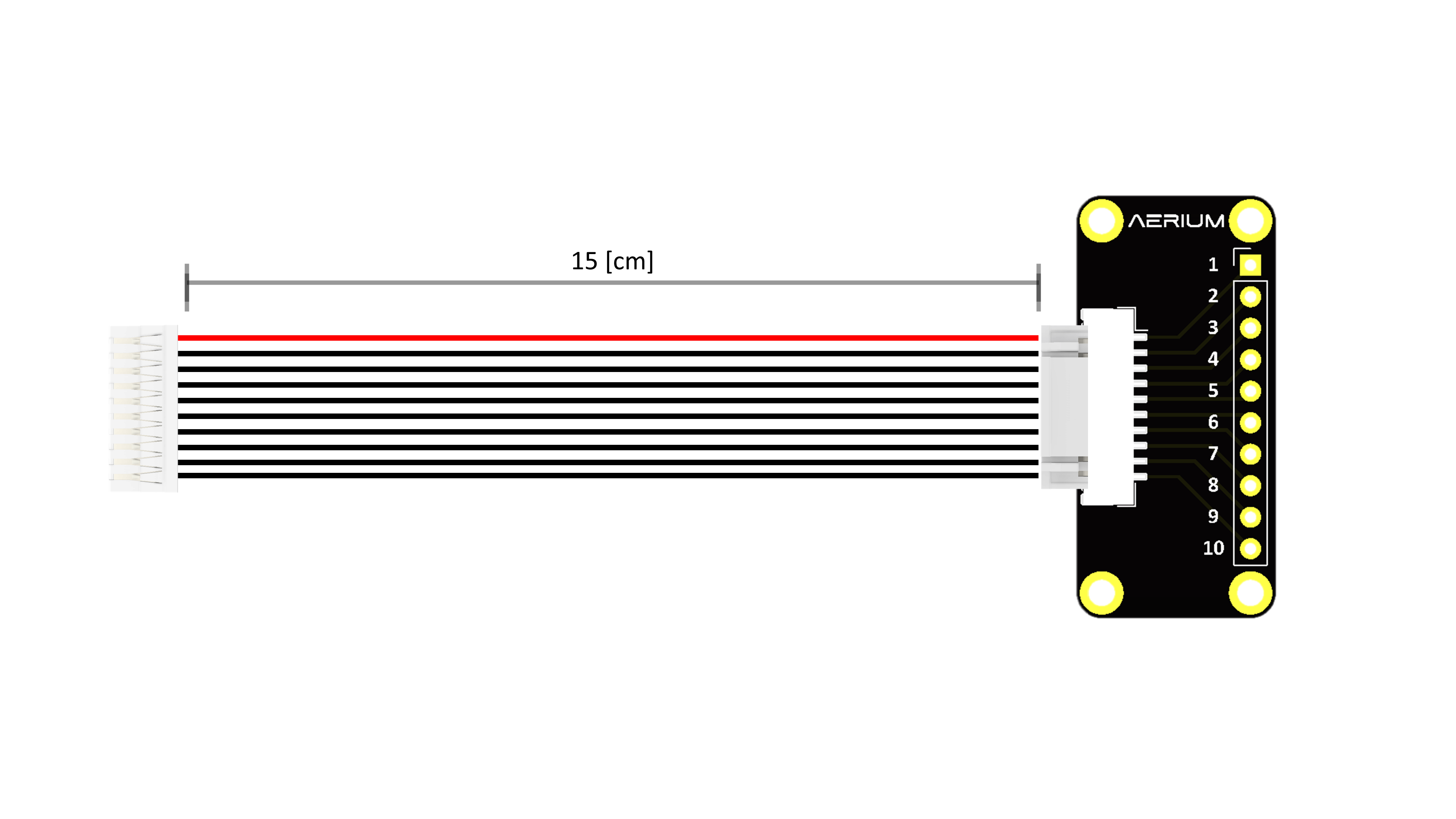 JST-GH 10P Breakout Board
