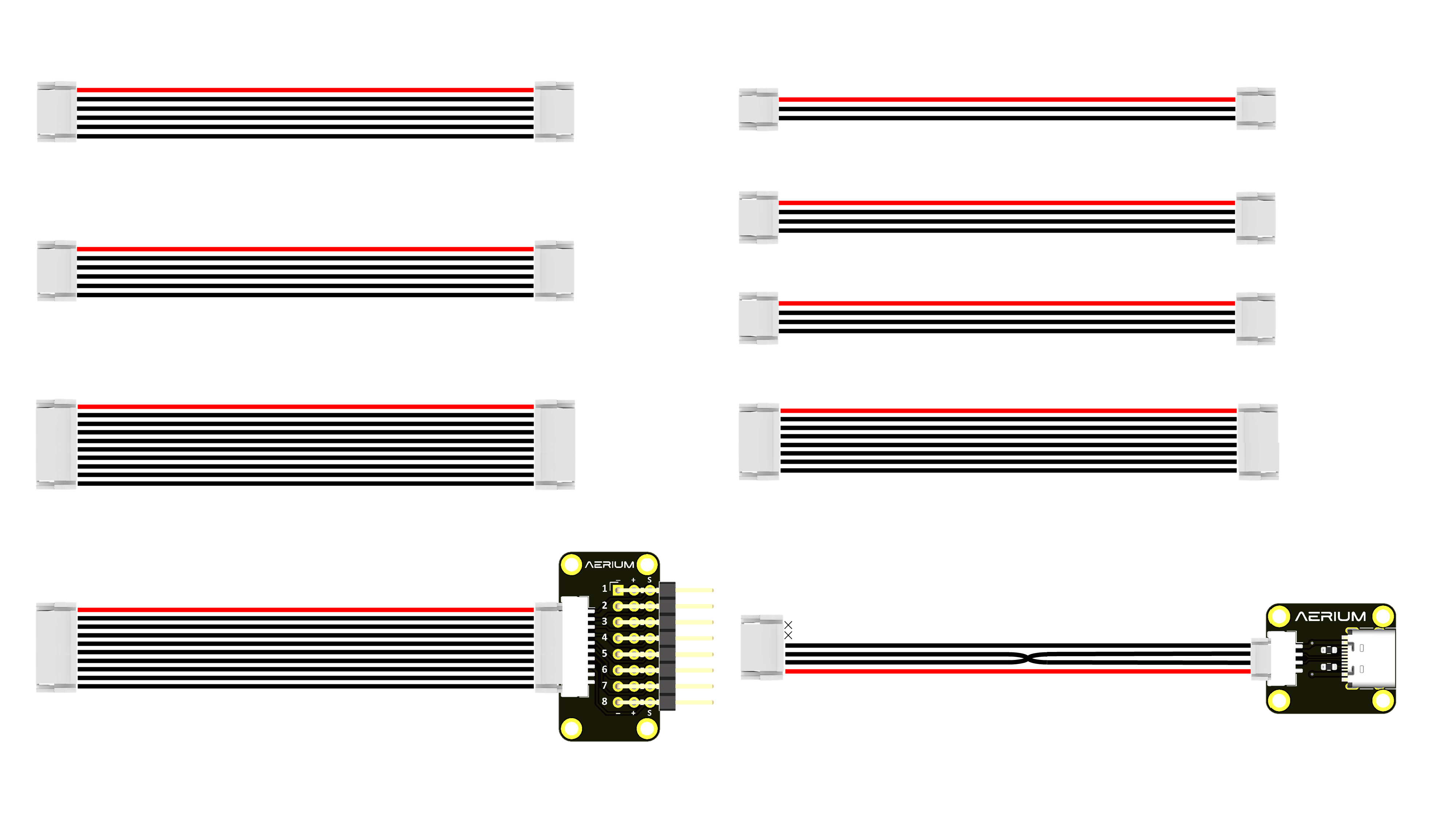 Cable Bundle F (Fits: Altius)