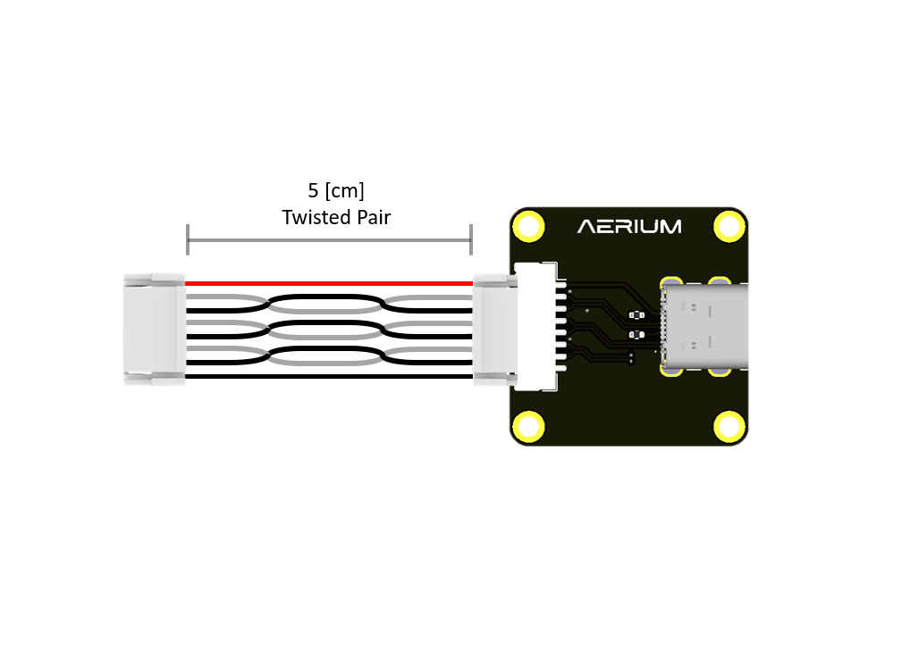 JST-GH to USB3 Type-C Adapter